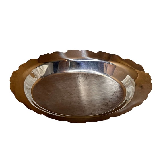 Vintage ONEIDA Du Maurier bread Roll Tray 14" silverplated BNIB 1990 - Picture 11 of 12